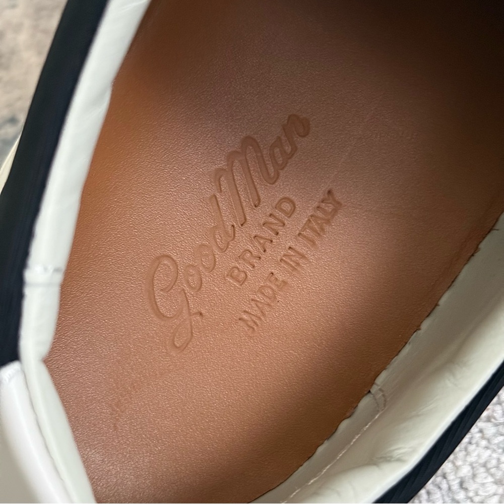 Good Man Brand, Legacy Lo Top Sneakers. Black and White - Picture 9 of 16